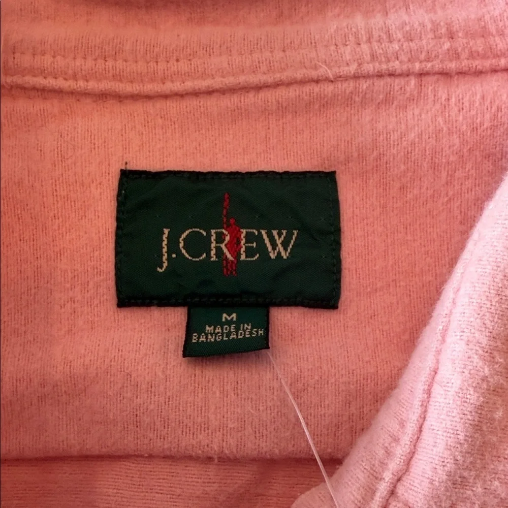 J. Crew Pink Lightweight Shirt Jacket NWT